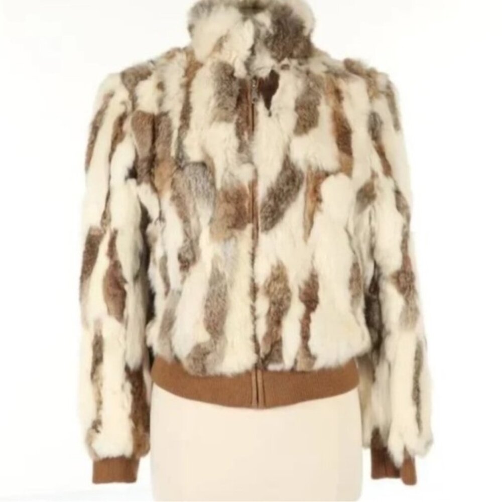 Wilson's Leather - Rabbit Fur Jacket (vintage)